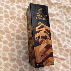 Classic Wooden Tumbling Tower Game